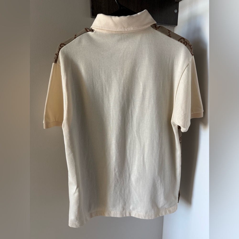 Gucci Jumbo Cotton/Silk Jacquard Polo - Size XS - Picture 2 of 10
